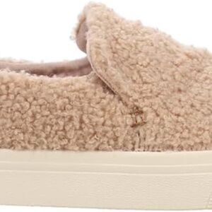Toms Faux Sherpa Sneakers Blush Sunset 7.5